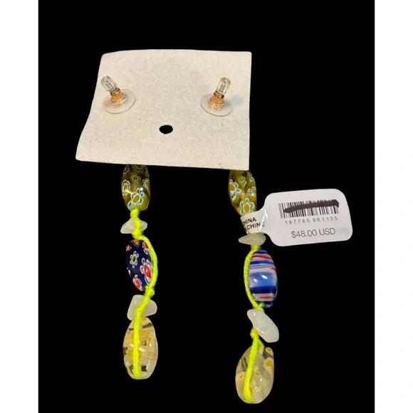 Free People x Ariana OST Voyage Dangle Earrings NWT - Picture 4 of 4